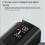 6000MAh Car Air Pump Wireless Portable Multi-Function Car Air Pump LCD Digital Display  Charging Treasure 6