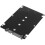 Black B + M key Socket 2 M.2 NGFF () SSD to 2.5  Adapter Card with Case 4