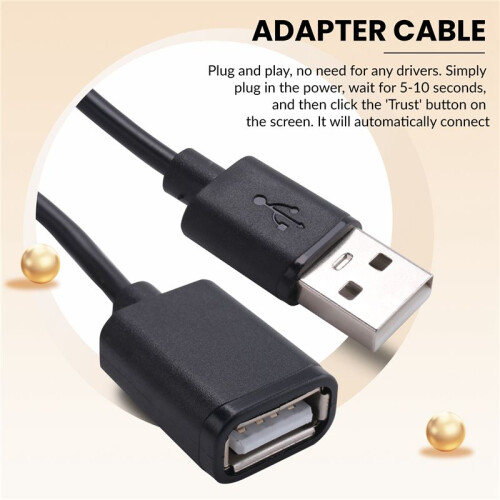 Usb Hembra A  Macho Hdtv Cable De Adaptador Para  7/7Plus/6S 6 2