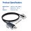 USB C to  Cable Adapter 4K 60Hz Cable Adapter for  3 Compatible for Android Phone  ChromeBook Etc 9