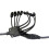 Y Type 4 to 1 Adapter Solar Panel Cable Wire Connectors Adapter Photovoltaic Panel Convergence Cable 2