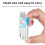 USB Temperature Data Logger Temperature Recorder with 14400 Points 60 Days Disposable for Cold Chain Transport 9