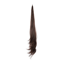 Rabo de cavalo longo em camadas Soowee, extensão de cabelo sintético loiro, rabo de cavalo flexível, apliques de cabelo.