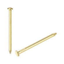 Små, bittesmå negle guldfarvede 1,5 x 30 mm 300 stk.