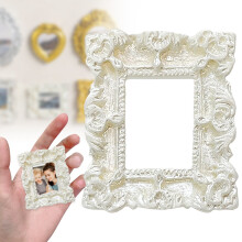 Ornements décoratifs suspendus en résine | Mini cadres muraux rectangulaires pour présenter bijoux, photos et téléphones portables (création