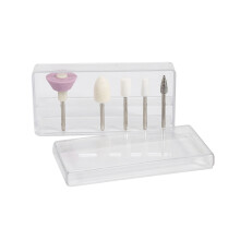 5-delige set professionele keramische nagelfreesjes/slijpkoppen voor doe-het-zelf nagelmanicure en -schuren.