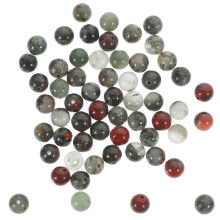 Cuentas espaciadoras de piedra natural multicolor con superficie lisa para la fabricación de joyas y proyectos de manualidades.