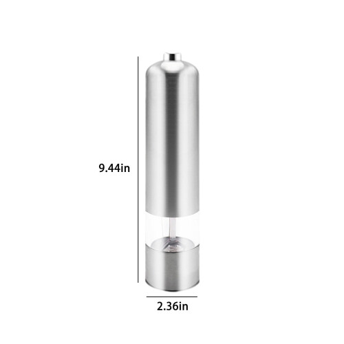 Αυτόματο Σετ Μύλου Αλατιού και Πιπεριού από Ανοξείδωτο Ατσάλι 1 τεμ. 2