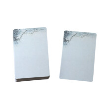 20 folhas de cartões florais para desenho e anotações, 5,7 x 9 cm (2,24 x 3,54 polegadas), sem pauta, ideais para scrapbooking.