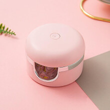 Mini negletørrer, bærbar neglelampe, UV LED-lampe til negle, til manicure, gelpolering, lim, USB, neglekunstværktøj, 3 LED'er