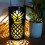 Retro Ananas Solcellehængelampe til Have 1