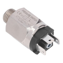 Nastavitelný tlakový spínač, nerezová ocel, pryž, 1/4", pro vzduchová čerpadla, odolné ovládání