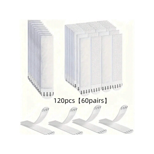 Strisce adesive resistenti per appendere quadri, 120 pezzi