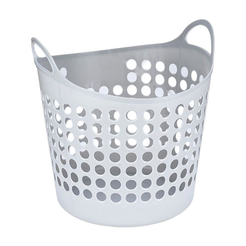 Panier à linge pliable en polypropylène avec poignées – Capacité de 9 kg