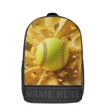 Gepersonaliseerde softbalrugzak – Dagrugzak van Oxford-stof
