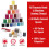 30Pieces Sewing Thread Polyester Sewing Thread for Sewing Machine Hand Quilting Embroidery 50 Yard Professional 6