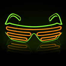 led light up glasses party,led glasses for adults party, Luminous Glasses For Parties, EL Glasses Costumes for Party