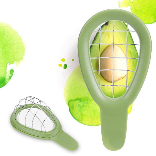 Avocado-Schneider-Set – Edelstahl & lebensmittelecht