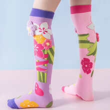 Crazy Socks for Ages 3 and Up - Cute Knee High Silly Socks Funny Style Colorful Cute Animal Knee High Socks for 3-12 Years