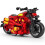 Motorcykellegetøj i legering til drenge - Mini Pull-Back-motorcykelmodel, 1