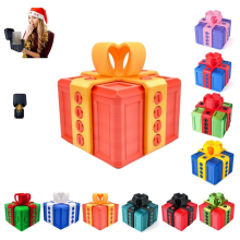 Irritante puzzelcadeauverpakking, 3D-geprint met schroeven