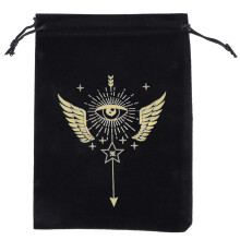 Pochettes de rangement pour cristaux de divination, sac de rangement pour tarot, sac cadeau Ă cordon, sac de transport pour tarot