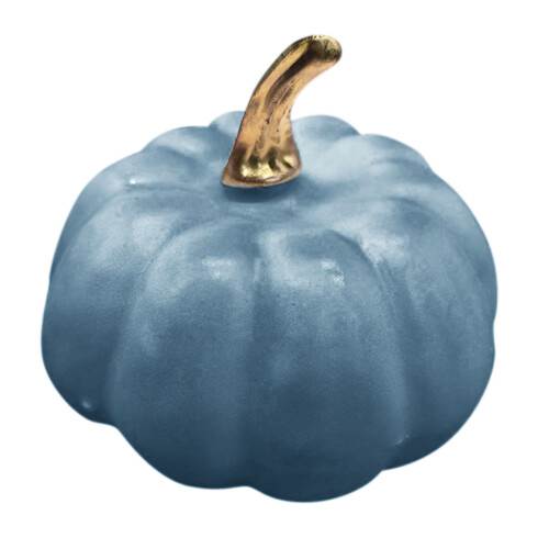Calabazas artificiales de espuma de 8 cm, multicolor, juego de 1