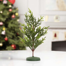 Decorazioni natalizie da tavolo, mini albero di Natale artificiale da tavolo, piccolo albero di Natale per le feste, decorazioni natalizie fai da te