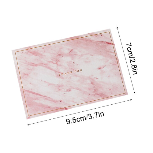 Valentine's Day marble greeting card with envelope 1