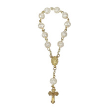 Acrylic Finger Rosaries Baptism Rosary Favor Small Rosary with Party Favor for Communion Baptism Wedding Party