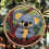 DIY Punch Needle Kit: Cute Grey Koala, Easy for Beginners, Includes Printed Pattern & Hoop (20x20cm), Compatible with Punch Needle Tools 1