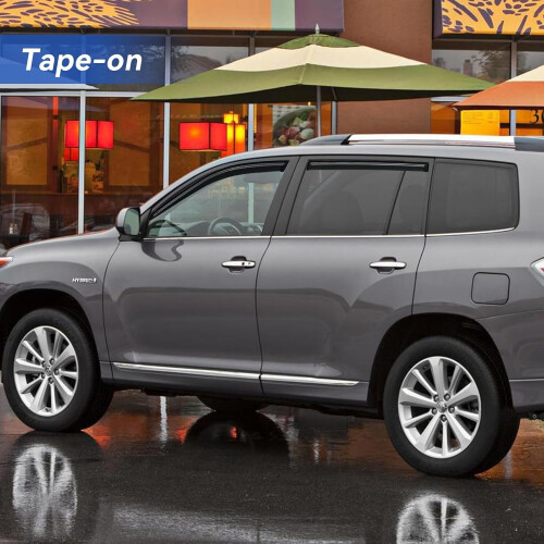 Προστατευτικά βροχής για Toyota Highlander 2008-2013, Αεραγωγοί εξωτερικού καναλιού 2