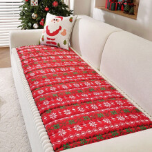 Coussin de canapé épais en flanelle Mantou - Coussin d'assise chaud et antidérapant pour l'hiver, doux et agréable au toucher, lavable, pour le