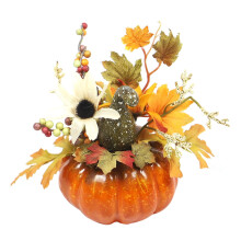 Herfstdecoratie slinger pompoenversieringen oogstfeest levensecht