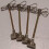 Conjunto de 4 queimadores de incenso com suporte magnético vertical – Compatível com camping e decoração de casa. 5