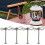 Conjunto de 4 queimadores de incenso com suporte magnético vertical – Compatível com camping e decoração de casa. 6