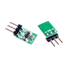 5 kpl/erä mini2in1DC DC-alas- ja ylösmuunnin 1,8–5 V:sta 3,3 V:iin Wifi Bluetooth ESP8266HC-05CE1101LED-moduuli