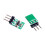 5 stuks mini DC-DC step-up/step-down converters 1,8–5V naar 3,3V 1