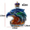 Μπουκάλι Ουίσκι Seahawk – Καράφα 3D Eagle Head, Πολυλειτουργικό Δοχείο Κρασιού, Συμβατό με 7