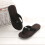 Men's Flip Flops Brown Size 45 Color Block Textured 4