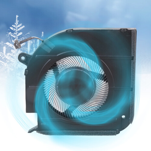 CPU GPU-koelventilator/radiator voor laptop7620 0V7R3C 1