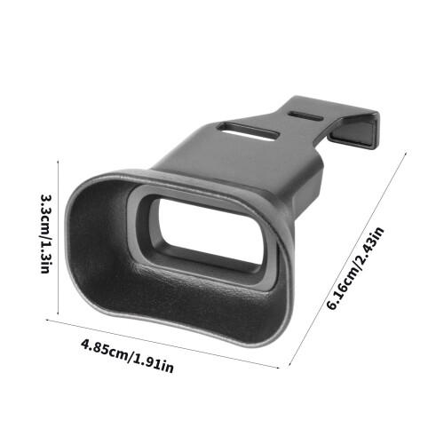 Visor de câmera Ocular para Sony A7C II A7CR Vermelho 2