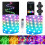 Bluetooth-Lichterkette RGB mit Musiksynchronisation, 40 m, 400 LEDs 5