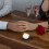 Valentine's Day Rose Heart Scented Candle - White 4