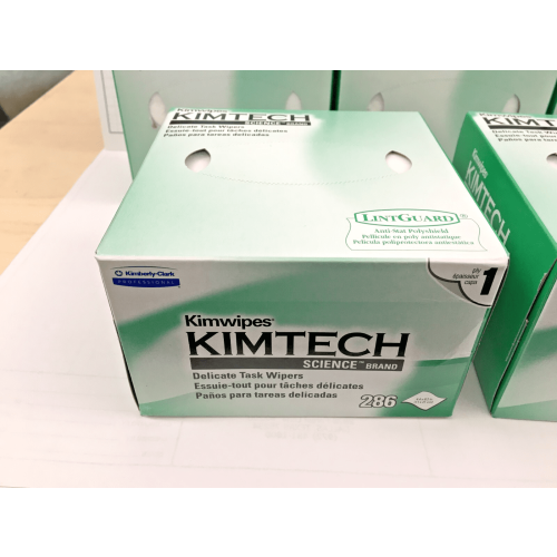 Μαντηλάκια καθαρισμού Kimwipes για ευαίσθητες επιφάνειες 34155, 5 κουτιά των 286, 1430 1