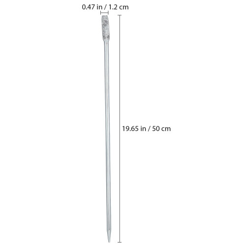 Ground Rod Kit Iron Silver 1Pack for Electric Fence 1