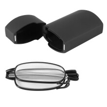 Portable 1 Paire de Lunettes de Lecture Pliantes Compactes avec éTui de Transport à Dessus Rabattable pour Hommes et Femmes de Mode Lunettes de