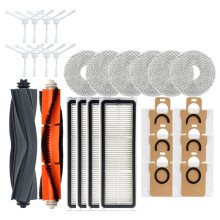 Dla XIAOMl Mijia Omni 1S B101CN Robot X10+ dla  L10S Ultra / S10 Pro Akcesoria GłóWna Szczotka Boczna Filtr ŚCiereczka do Mopa