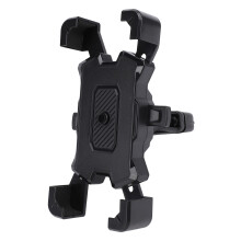Support de téléphone pour moto anti-choc à 360 noir