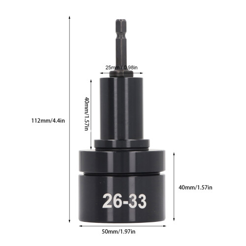Electric Bottle Capping Machine Head 26-33mm Fit Power Drill 1